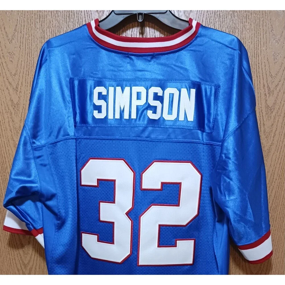 OJ Simpson (Mitch/Ness)-(Bills)-(Jersey)-(Blue)-(New Cond.)-(Size:L)-$115.00 - Picture 7 of 10